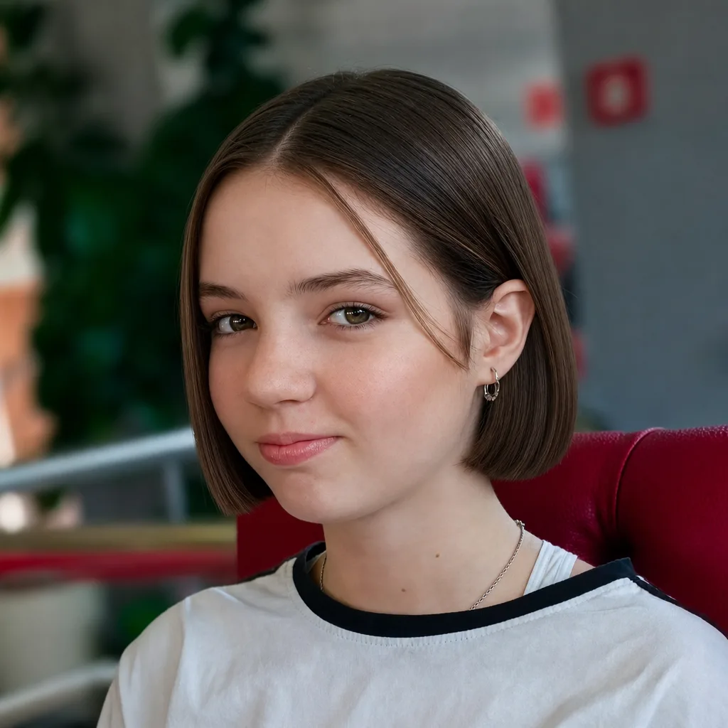 Женский квиз причёски — короткие волосы, прямые волосы, сохранить цвет, на каждый день — с изменением длины